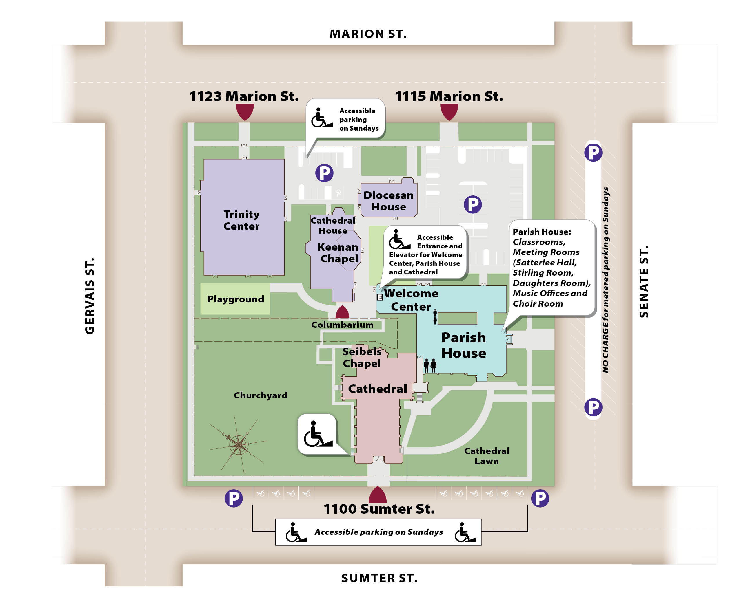 Visitor's Map