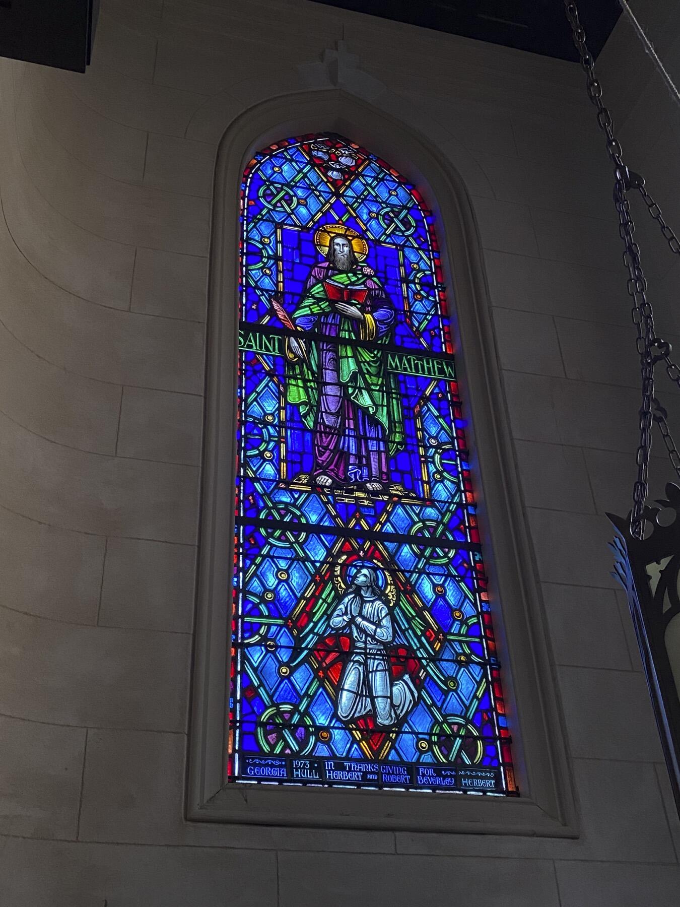 The Saint Matthew Window